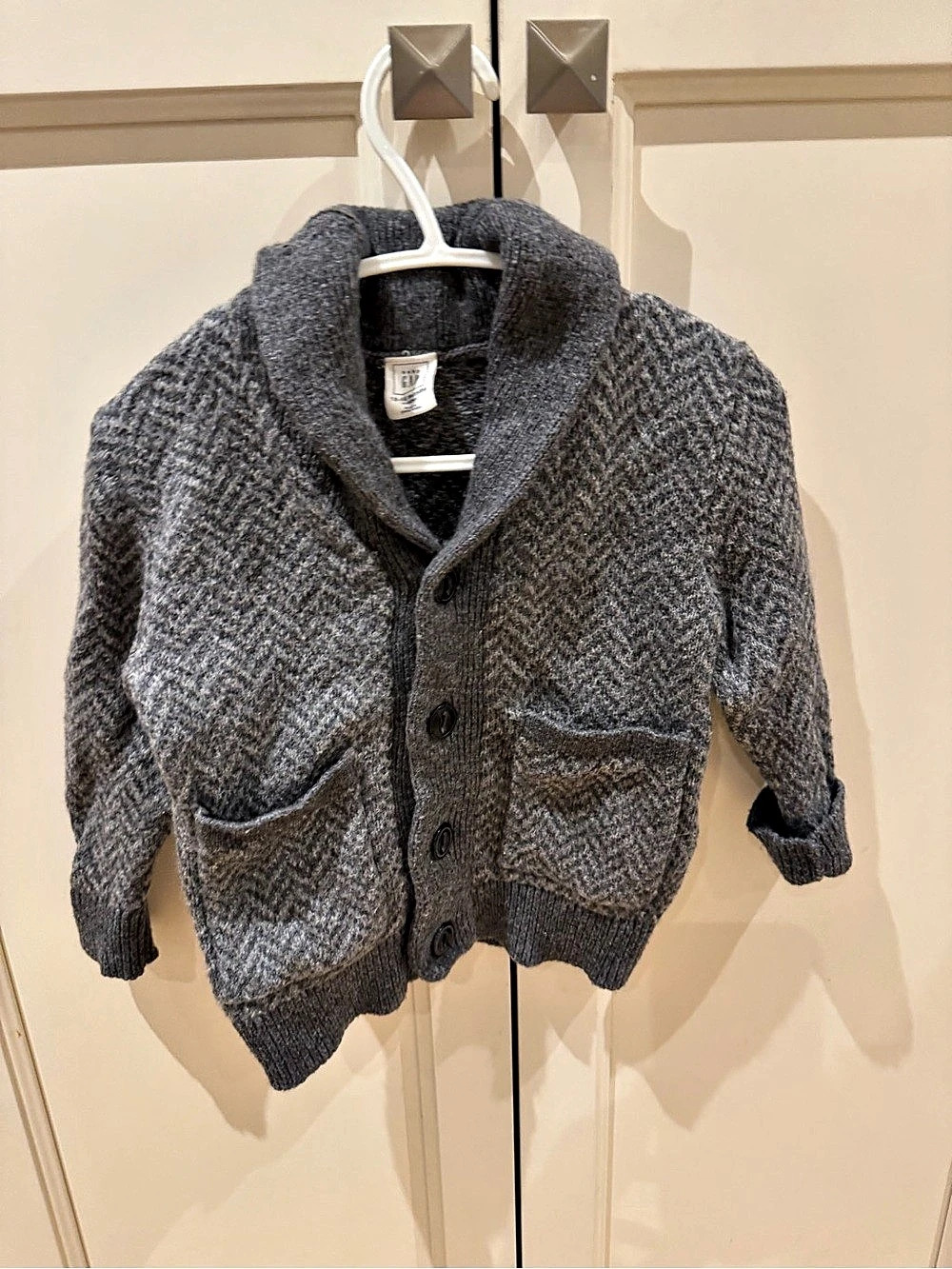 Gap Baby Cardigan Gray 12-18 Months